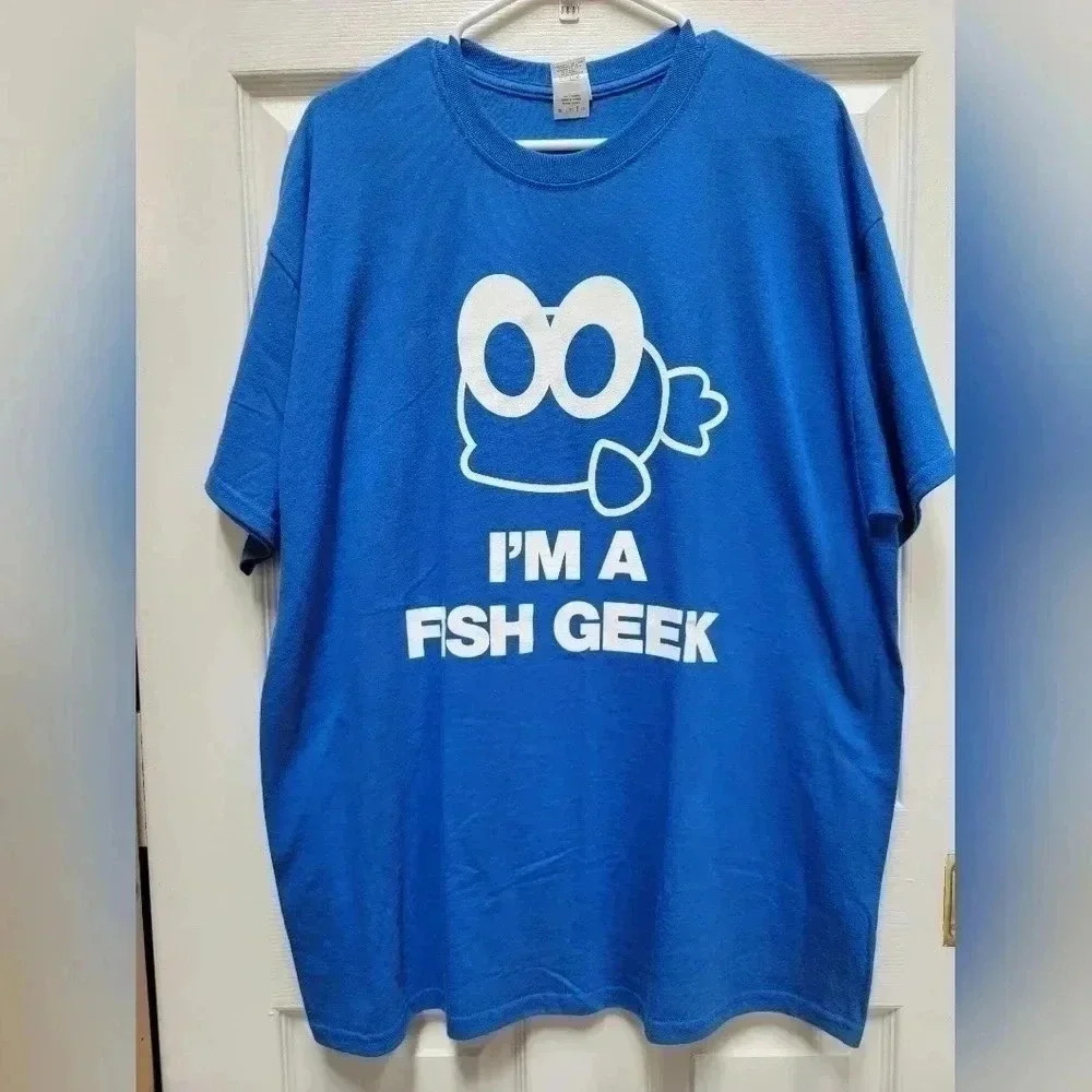 I'm A Fish Geek Graphic Tee Shirt (XL)